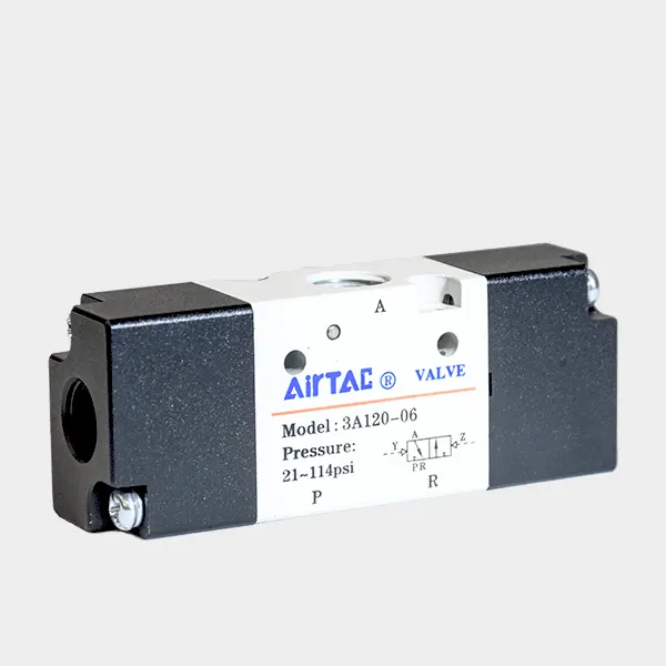 Airtac PeruVálvula de aire de acción doble 3A 12006 Electric Option