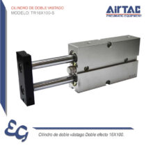 Cilindro Doble Vastago TR16X100-S - Airtac Peru