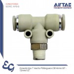 Conector tipo T macho APB-B - Airtac Peru