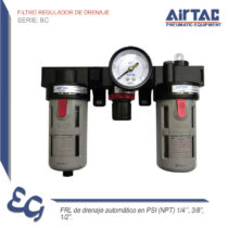 Filtro Regulador de Drenaje BC - Airtac Peru