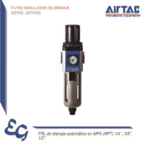 Filtro Regulador de Drenaje GFR300 - Airtac Peru