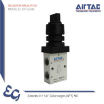 Selector Sobresaliente S3HS-08 - Airtac Peru