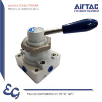 Valvula Conmutadora 4HV230-06-S - Airtac Peru