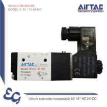 Valvula Selenoide Monoestable 33V 110-06-NO - Airtac Peru
