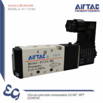 Valvula Selenoide Monoestable 4V 110-M5 - Airtac Peru