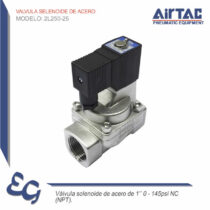 Valvula Selenoide de Acero 2L250-25 - Airtac Peru