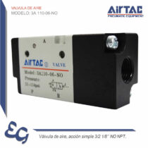 Valvula de Aire 3A 110-06-NO - Airtac Peru