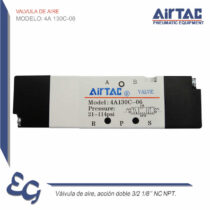 Valvula de Aire de Accion Doble 4A 130C-06 - Airtac Peru
