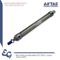 mini cilindro doble efecto MAC 25X150-S-CA - Airtac Peru
