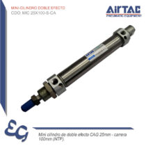 mini cilindro doble efecto MIC 25X100-S-CA - Airtac Peru